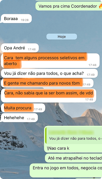 Feedback de aluno