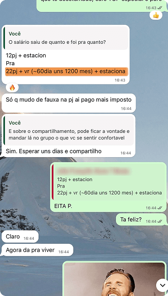 Feedback de aluno
