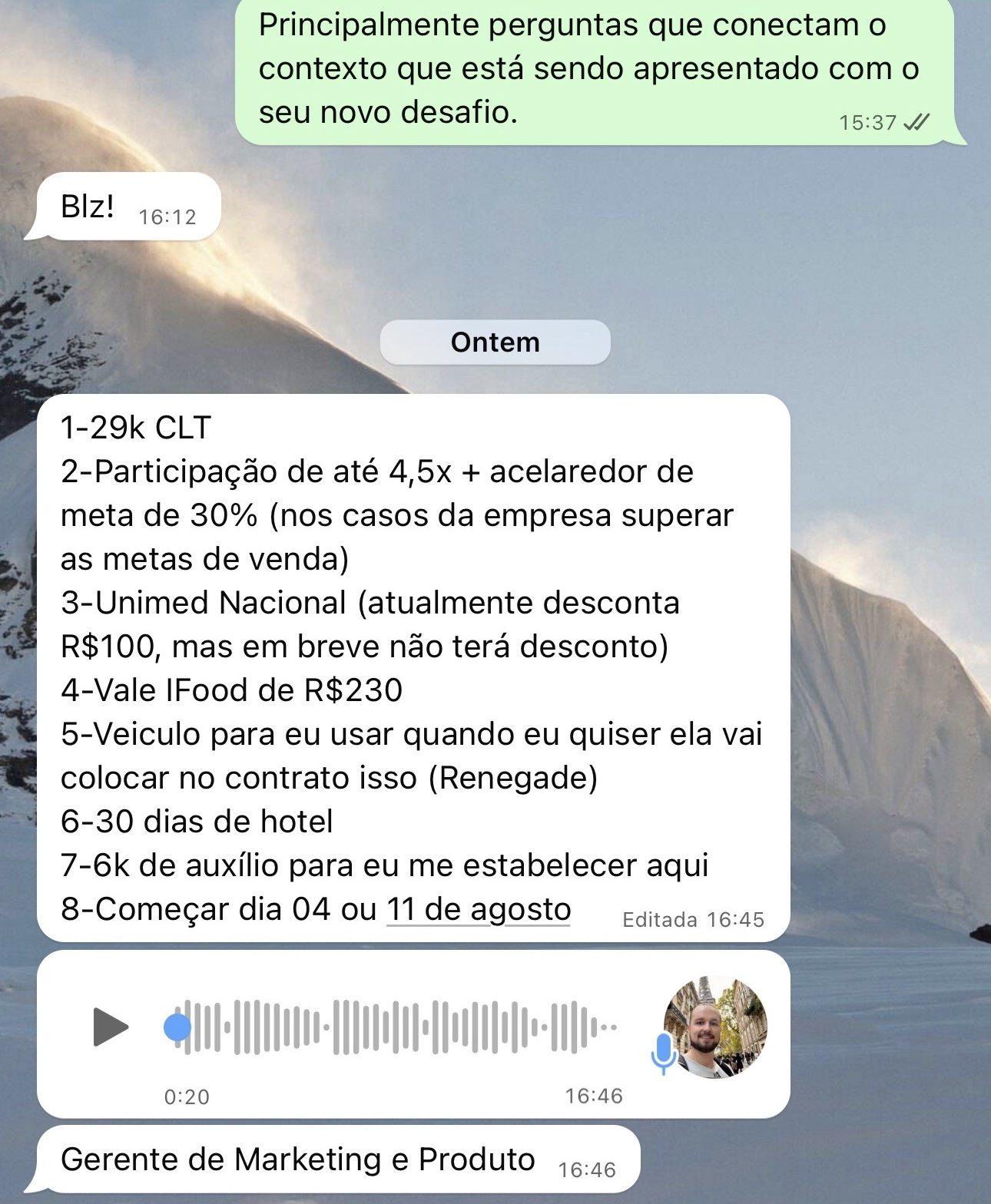 Resultado de aluno